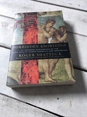 Forbidden Knowledge Roger Shattuck Paperback Intellectual History Book
