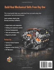 Car Mechanics for Beginners Visual Step-by-Step Guide Automotive Repair Book