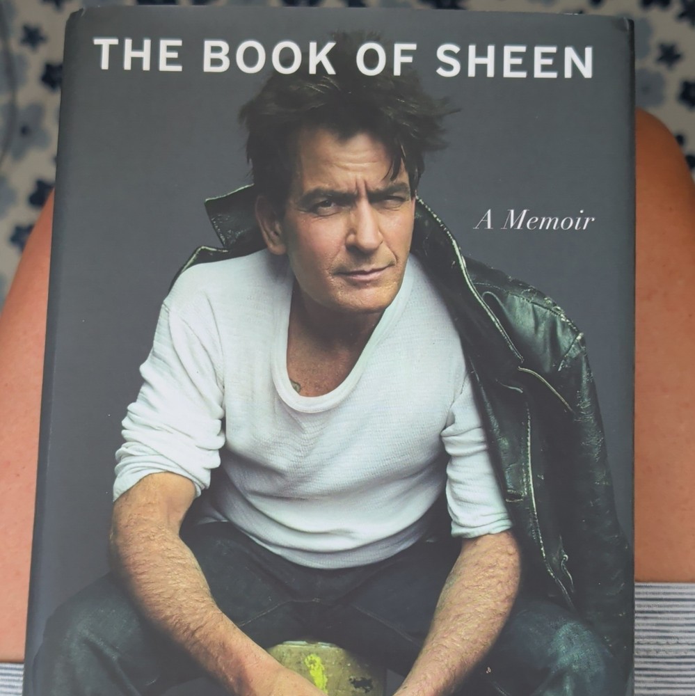 The Book of Sheen: A Memoir Charlie Sheen Hardcover Biography Autobiography
