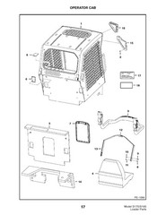 BOBCAT S175 S185 Parts Manual 2003 SN 517625001 Up – WIRE BOUND – TOUGH COVERS
