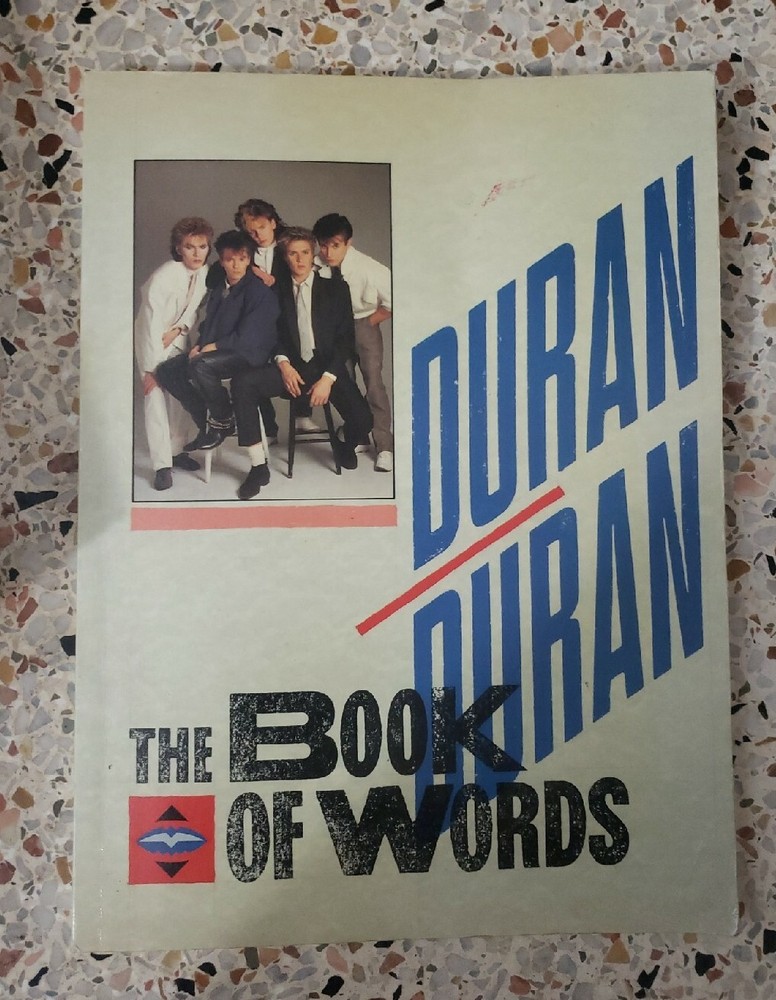 Duran Duran The Book of Words Original 1984 US Printing Nick Rhodes New Wave
