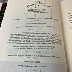 SIGNED Diary of a Mad Diva by Joan Rivers (2014, Berkley) 1st/1st