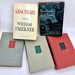 Five Vintage Modern Library Books, Published 1940s-50s