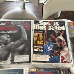 SPORTS ILLUSTRATED MICHAEL JORDAN LOT 20 Items CHICAGO BULLS COLLECTION MAGAZINE