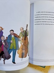 World of Composers Tchaikovsky Greta Cencetti Hardcover Children Book Graphics