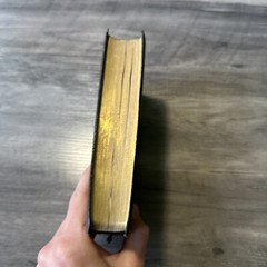 VTG Bound Holy Bible Black French MOROCCO LEATHER Concordance Cambridge Univer