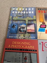 Lot of 4 Photography Books: Filters ~ Exposure ~ Zone System ~ Designing a Photo