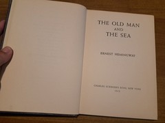 The Old Man and the Sea Ernest Hemingway HC 1952 Charles Scribner’s Sons „W”