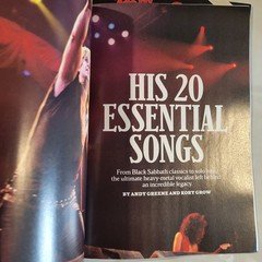 Ozzy Osborne: ROLLING STONE MAGAZINE 2026 ~ Tribute Edition ~ His Life & Music