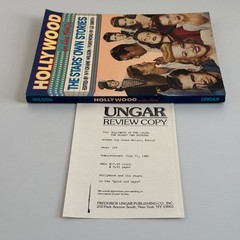 Hollywood in the 1940s Stars’ Own Stories Wilson 1980 Film History Ungar ARC