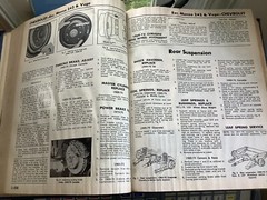 VINTAGE MOTOR AUTO REPAIR MANUAL 1975 Hardcover 608 Pages