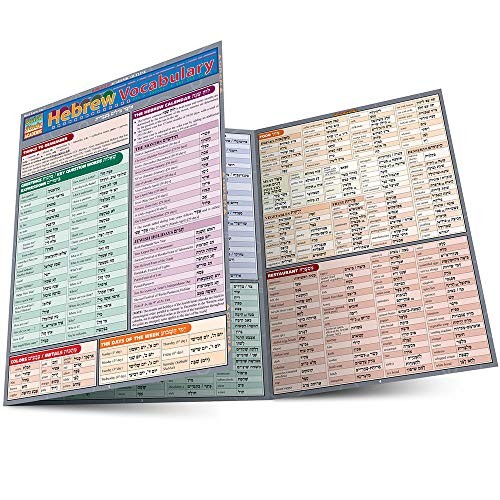Hebrew Vocabulary (Quick Study – VERY GOOD