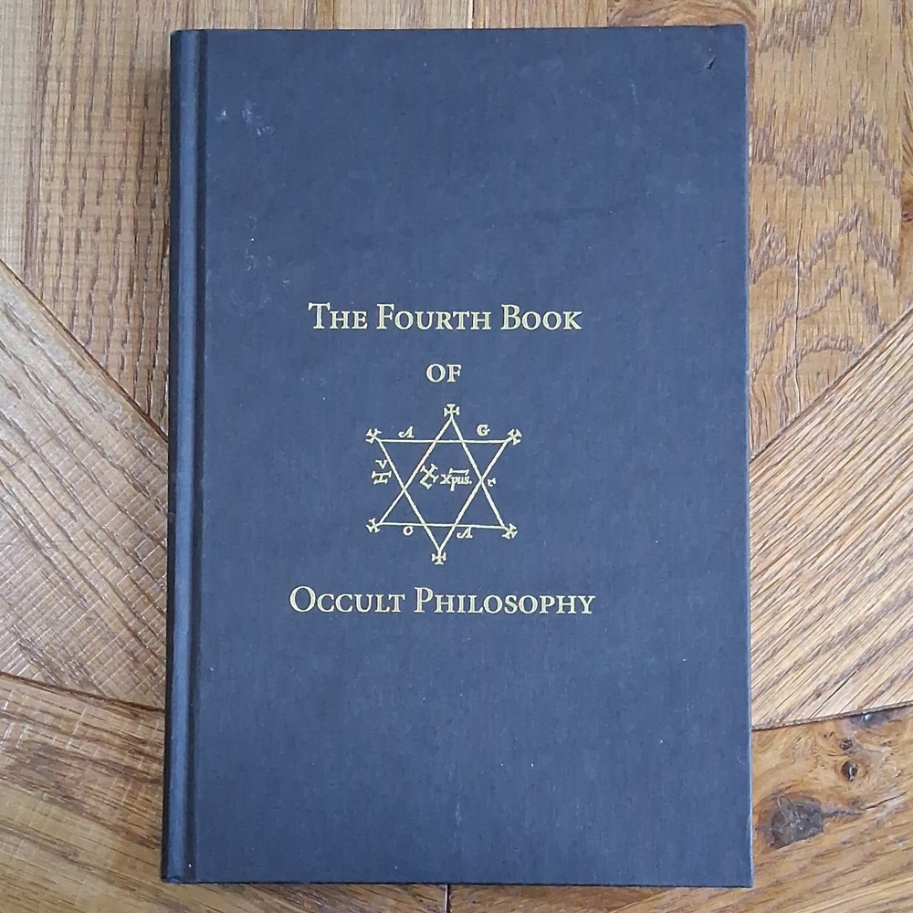 Ibis Press Fourth Book of Occult Philosophy Hardcover by Henry Cornelius Agrippa