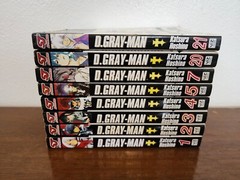 D.Gray man Volumes 1,2,3,4,5,7,20,21 Manga Lot of 8, English Shonen Jump Anime