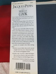 1 of 11. SIGNED JACQUES PEPIN THE SHORT-CUT COOK First Edition 1990