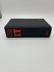 It Stephen King 1986 First Edition 1st Printing Hardcover Dust Jacket Vintage
