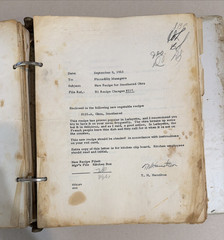 1960s Piccadilly Cafeteria Managers Correspondence from Owner T. H. Hamilton