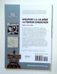 Osprey Duel Series „Nieuport 11/16 vs. Fokker Eindecker – 1916” Book No. 59