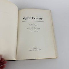 SIGNED Tiger Flower by Robert Vavra 1973, HC Around Flour Cowles’ Paintings 1st
