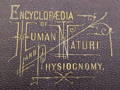 1889 Encyclopedia of Human Nature and Physiognomy A. E. Willis Phrenology Vtg