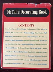 McCall’s Decorating Book VTG 1964 HC DJ Mid Century Modern Full Color