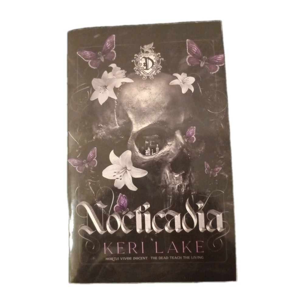 Nocticadia by Keri Lake, Gothic Dark Romance Booktok, OOP Paperback