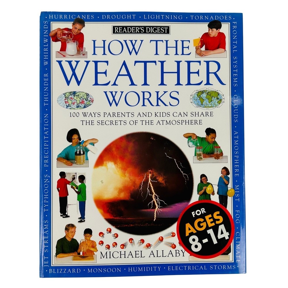 Reader’s Digest How The Weather Works Science Experiments Educational 1995 HCDJ