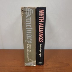 MYTH ALLIANCES/SANCTUARY by Robert Asprin, Vtg HC 1981 THIEVES’ WORLD Series 1-3
