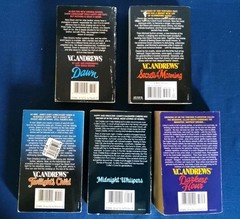 Lot of 5 – V.C. Andrews – Cutler Family Series – Complete 1-5 – 4 Keyhole – PB
