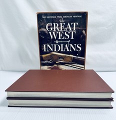 The Great West and Indians Two Volume Illustrated Set American Frontier History