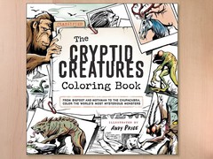 The Cryptid Creatures Coloring Book by Andy Price, Adams Media (2024); Brand New