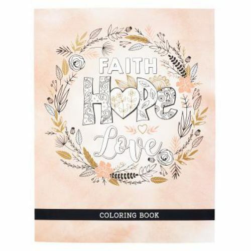 Faith Hope Love Inspirational Color- 1432127322, paperback, Christian Art Publis