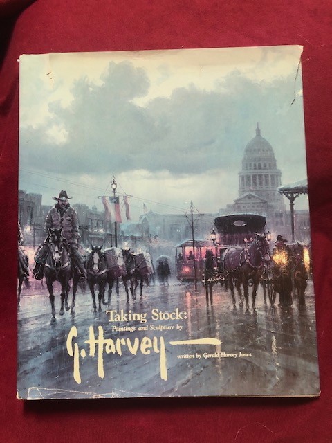 Jones, Gerald. Talking Stock: Paintings and Sculpture by G. Harvey. 1986. Illust