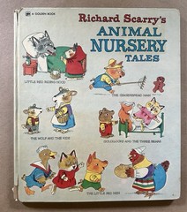 1970s Richard Scarry Large Hardcover Golden Books Busytown Lot of 3 Books