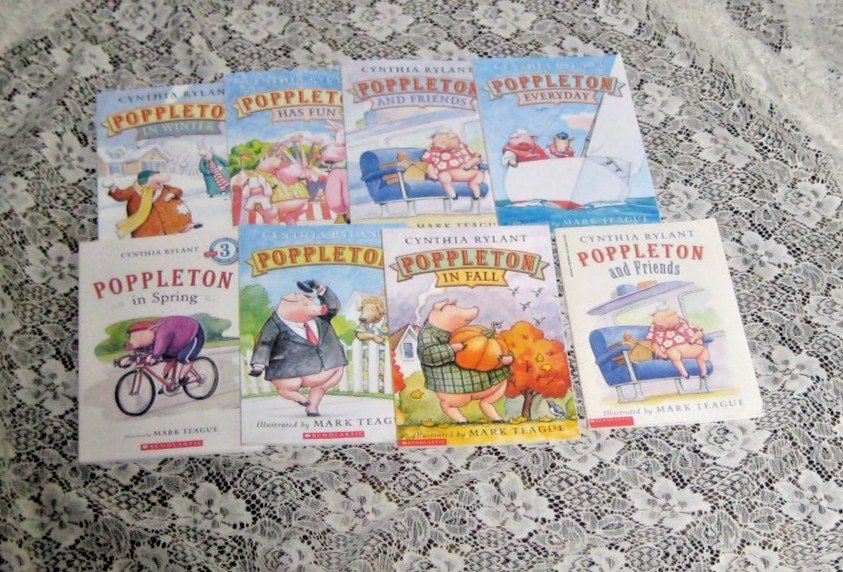 Cynthia Rylant Mr. Putter Poppleton Reader 1st 2nd Grade Picture 8 Book Lot