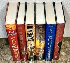 Dan Brown ROBERT LANGDON Complete Series Set (#1-6) Lot of 6 ALL HARDCOVER HC
