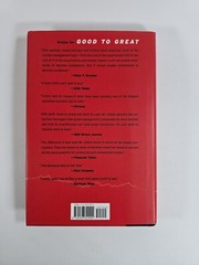 GOOD TO GREAT – Jim Collins – Hardcover Book #1 Bestseller – 1 st Edition-