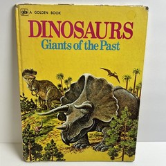 RARE! A Golden Book Dinosaurs Giants Of The Past 4th Printing 1976 Eileen Daly