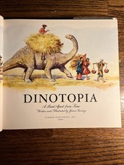DINOTOPIA by James Gurney/1st Ed/HCDJ/Childrens 1992 Turner Publishing