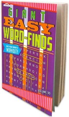 4 Pack of Large Print Word Find Puzzles – Perfect for Seniors and Adults
