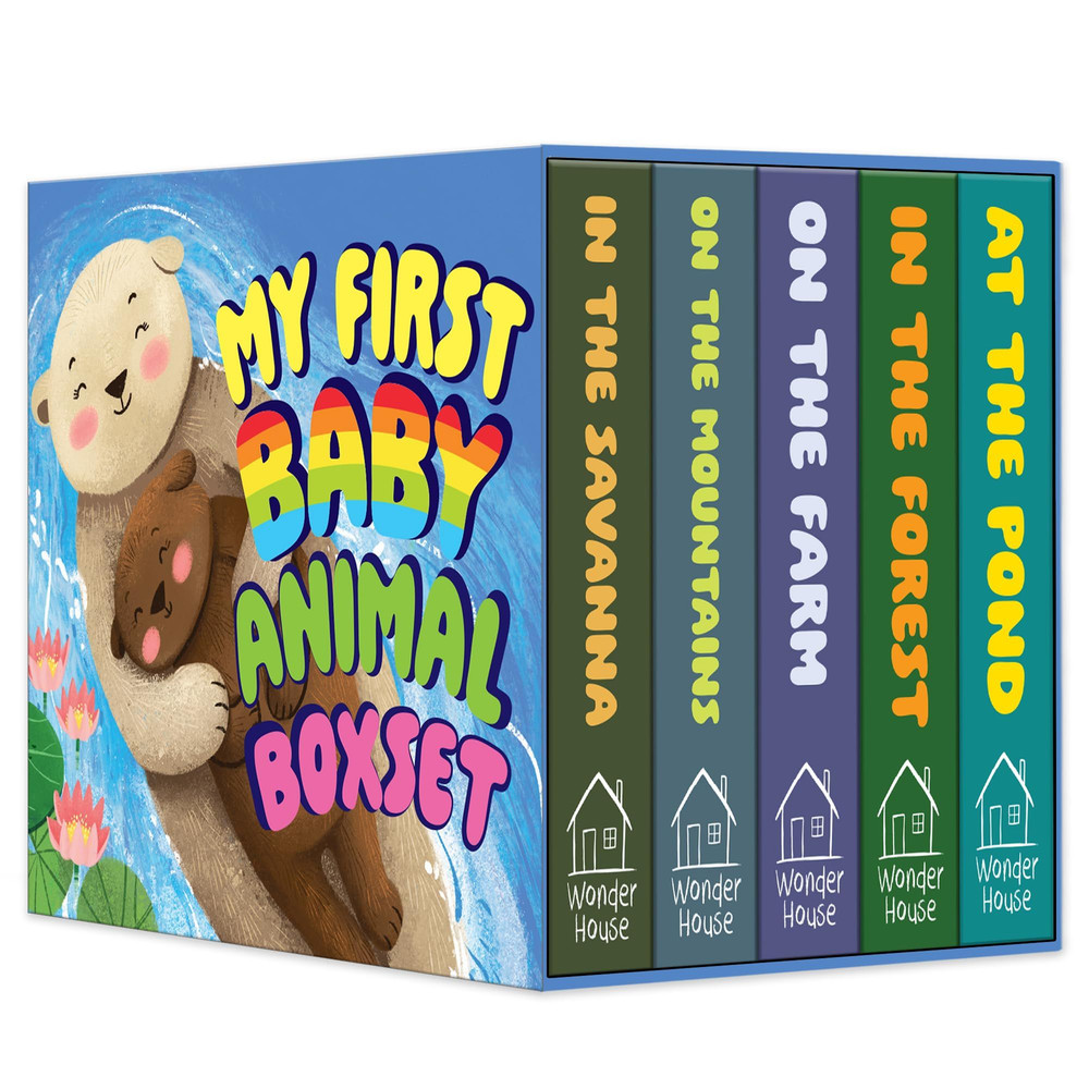My First Baby Animal Boxed Set – (mini Box set) Multicolor