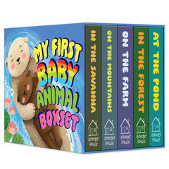 My First Baby Animal Boxed Set – (mini Box set) Multicolor