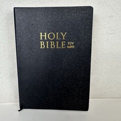 Holy Bible KJV Old And New Testaments Book Small 7.5 x 5.3 in Black Cover