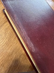 Holy Bible RSV Burgundy Leather Concordance Gilded Page Edges 1982 Holman