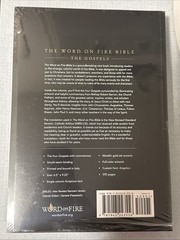 Word on Fire Bible Volume 1 The Gospels by Robert Barron Paperback NEW SEALED