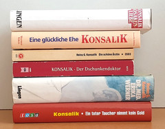 BUCHPAKET+ROMANE+6 BÜCHER+ 6 x HEINZ G. KONSALIK+TB+HC+BUNDLE