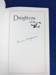 Daughters of the West By Anne Seagraves, SIGNED, Very Good