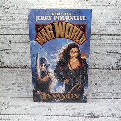 Jerry Pournelle WAR WORLD Series 6 PB Book LOT Vols 1-4, Revolt On + Blood Feud