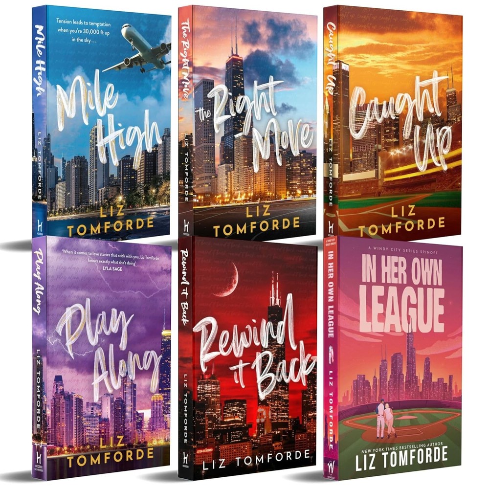 Windy City Series 6 Books Collection Set By Liz Tomforde Mile High, The Right