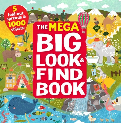 MEGA Big Look & Find Book, Clever Publishing, Good Book